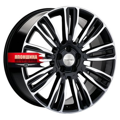 Диск литой KHOMEN WHEELS KHW2004 8,5J20 PCD5*108 ET45 DIA63,4 BLACK-FP (WHS500681)
