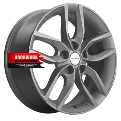 Диск литой KHOMEN WHEELS KHW1708 6,5J17 PCD5*108 ET33 DIA60,1 F-SILVER (WHS518080)