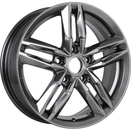 Диск литой K&K SAYAN 6J16 PCD5*100 ET38 DIA57,1 DARK PLATINUM (1732000)