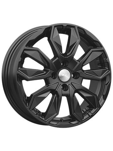 Диск литой СКАД СОЧИ 6J16 PCD4*100 ET41 DIA60,1 черный бархат (22157)