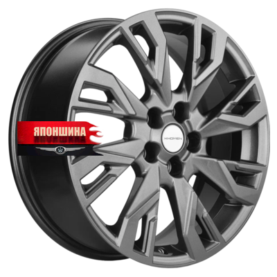 Диск литой KHOMEN WHEELS KHW1809 7J18 PCD5*114,3 ET37 DIA66,5 GRAY (WHS520373)