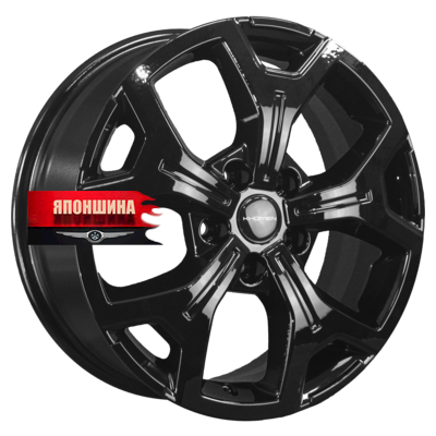 Диск литой KHOMEN WHEELS KHW1710 6,5J17 PCD5*120 ET60 DIA65,1 BLACK (WHS526080)