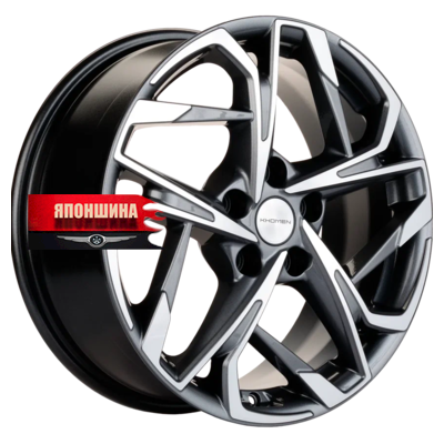Диск литой KHOMEN WHEELS KHW1716 7J17 PCD5*108 ET40 DIA60,1 GRAY-FP (WHS506438)