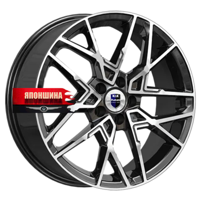 Диск литой K&K ВУДРОФ 7J18 PCD5*110 ET40 DIA65,1 АЛМАЗ ЧЕРНЫЙ (WHS518741)