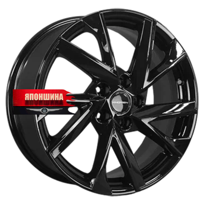 Диск литой KHOMEN WHEELS KHW1714 7J17 PCD5*108 ET40 DIA54,1 BLACK (WHS522748)