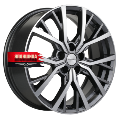 Диск литой KHOMEN WHEELS KHW1806 7J18 PCD5*110 ET50 DIA63,3 GRAY-FP (WHS522993)