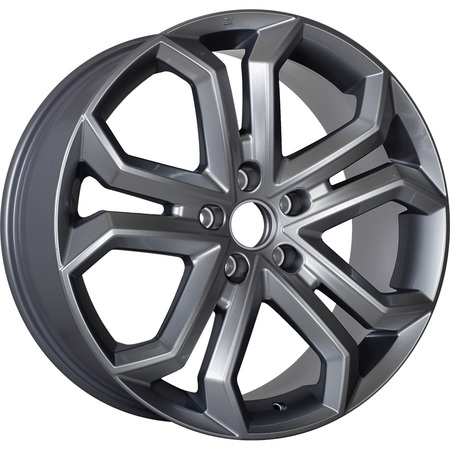 Диск литой K&K ПАНДОРА 8,5J19 PCD5*108 ET35 DIA67,1 DARK PLATINUM (1733274)