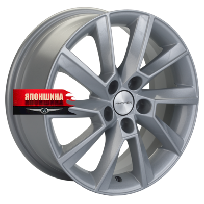 Диск литой KHOMEN WHEELS KHW1507 6J15 PCD5*100 ET38 DIA57,1 F-SILVER (WHS502959)