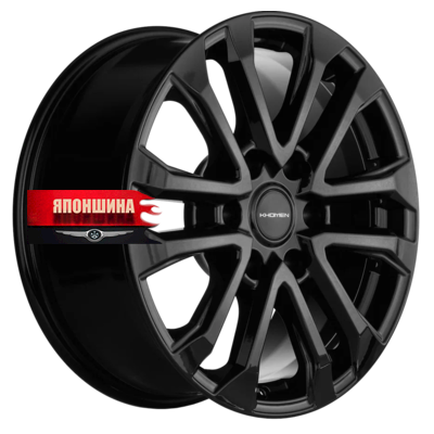 Диск литой KHOMEN WHEELS KHW1805 7,5J18 PCD6*139,7 ET36 DIA100,1 BLACK (WHS520643)