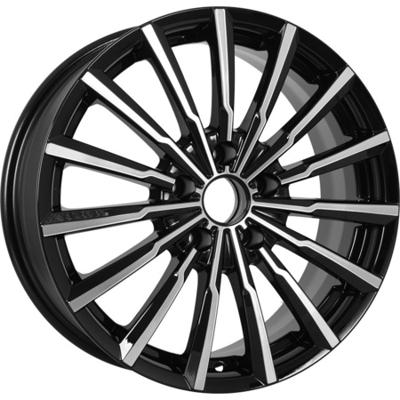 Диск литой K&K АКЦЕНТ-ОРИГИНАЛ 7J17 PCD4*100 ET43 DIA60,1 ALMAZ BLACK (7131312)