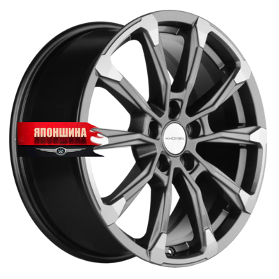 Диск литой KHOMEN WHEELS KHW1808 7,5J18 PCD5*108 ET46 DIA63,4 GRAY-FP (WHS519548)