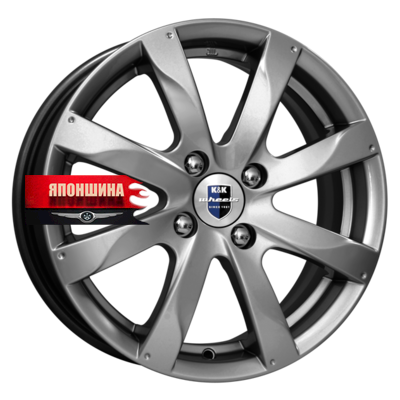 Диск литой K&K ДЖЕМИНИ-ОРИГИНАЛ 6J15 PCD4*114,3 ET43 DIA67,1 ДАРК ПЛАТИНУМ (WHS166378)