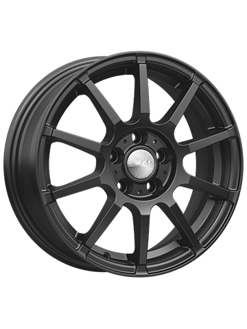 Диск литой СКАД АКИТА 6J15 PCD5*100 ET38 DIA57,1 черный бархат (30048)