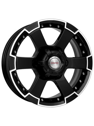 Диск литой K&K M56 7J16 PCD6*139,7 ET20 DIA67,1 алмаз черный (5355)
