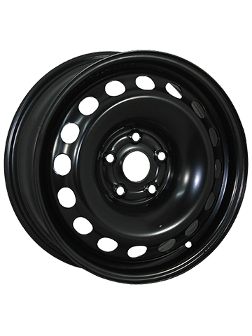 Диск штампованный TREBL X40935 6J16 PCD5*112 ET43 DIA57,1 черный (26185)