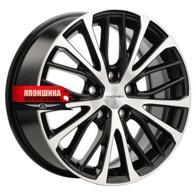 Диск литой KHOMEN WHEELS KHW1705 7J17 PCD5*108 ET40 DIA60,1 BLACK-FP (WHS501908)