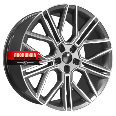 Диск литой KHOMEN WHEELS KHW2101 9,5J21 PCD5*120 ET45,5 DIA62,5 GRAY-FP (WHS530049)