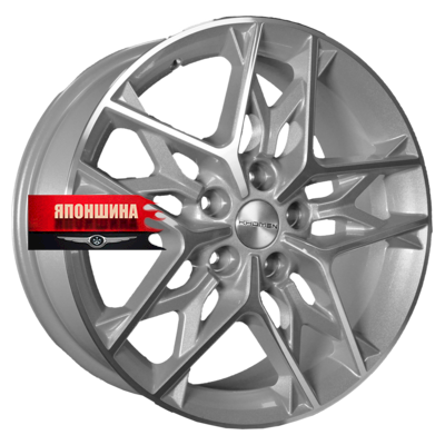 Диск литой KHOMEN WHEELS KHW1709 7J17 PCD5*110 ET40 DIA67,1 F-SILVER-FP (WHS530849)
