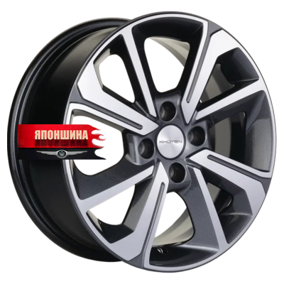 Диск литой KHOMEN WHEELS KHW1501 6J15 PCD4*98 ET36 DIA58,6 GRAY-FP (WHS507262)