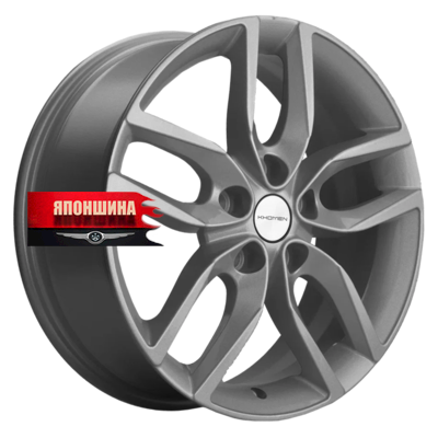 Диск литой KHOMEN WHEELS KHW1708 6,5J17 PCD5*114,3 ET40 DIA64,1 F-SILVER (WHS519722)