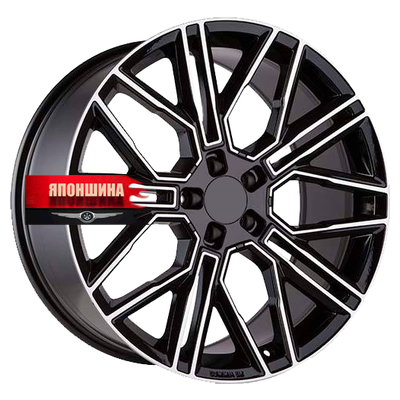 Диск литой KHOMEN WHEELS KHW2101 9,5J21 PCD5*112 ET37 DIA66,6 BLACK-FP (WHS504258)