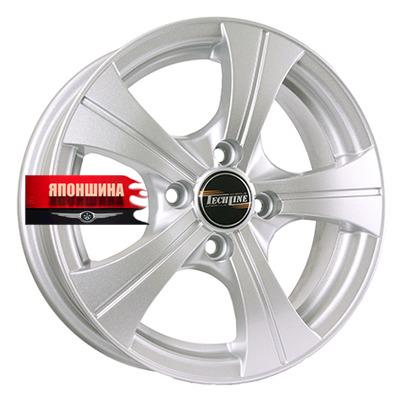 Диск литой TECH LINE 410 5,5J14 PCD4*100 ET43 DIA67,1 SIL (WHS118485)