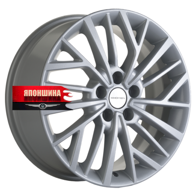 Диск литой KHOMEN WHEELS KHW1717 7J17 PCD5*108 ET40 DIA60,1 F-SILVER (WHS508303)