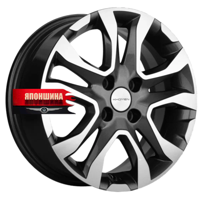Диск литой KHOMEN WHEELS KHW1503 6J15 PCD4*98 ET36 DIA58,5 GRAY-FP (WHS508508)