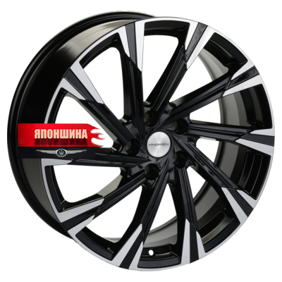 Диск литой KHOMEN WHEELS KHW1901 7,5J19 PCD5*112 ET32 DIA66,6 BLACK-FP (WHS525409)
