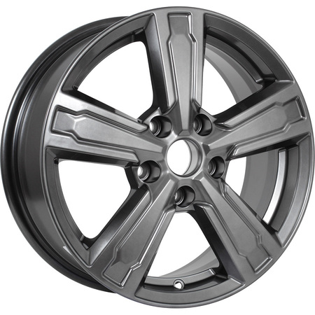 Диск литой K&K ОКЛАХОМА 6,5J16 PCD5*112 ET42 DIA57,1 DARK PLATINUM (7257869)
