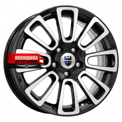 Диск литой K&K НЕМАН-ОРИГИНАЛ 6J15 PCD4*98 ET35 DIA58,5 АЛМАЗ ЧЕРНЫЙ (WHS148808)