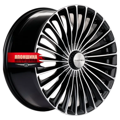 Диск литой KHOMEN WHEELS KHW2008 8,5J20 PCD5*112 ET43 DIA66,6 BLACK-FP (WHS507230)