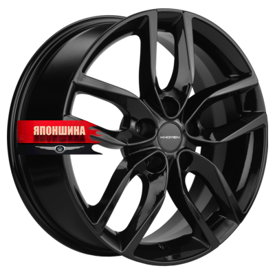 Диск литой KHOMEN WHEELS KHW1708 6,5J17 PCD5*108 ET33 DIA60,1 BLACK (WHS517530)