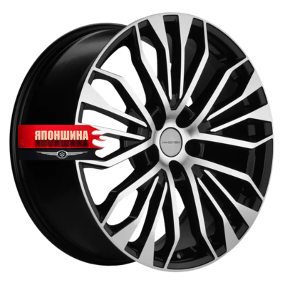 Диск литой KHOMEN WHEELS KHW2009 8,5J20 PCD5*120 ET30 DIA66,1 BLACK-FP (WHS521682)