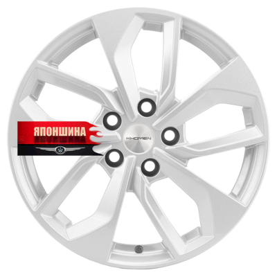 Диск литой KHOMEN WHEELS KHW1703 7J17 PCD5*114,3 ET45 DIA67,1 F-SILVER (WHS498429)