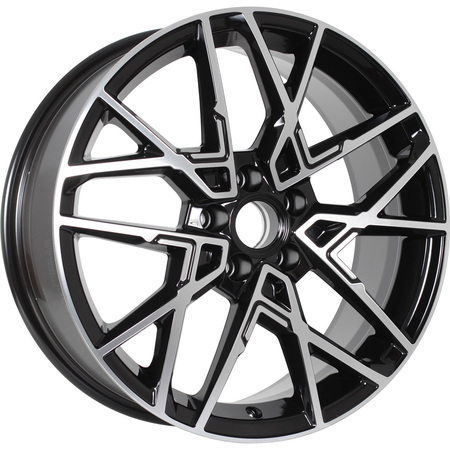 Диск литой K&K ВУДРОФ 7J18 PCD5*110 ET40 DIA65,1 ALMAZ BLACK (7273395)