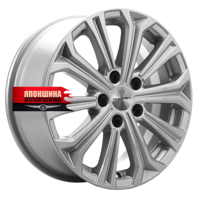 Диск литой KHOMEN WHEELS KHW1610 6,5J16 PCD5*114,3 ET43 DIA67,1 F-SILVER (WHS524672)