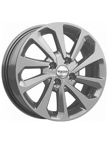 Диск литой СКАД KL-320 6J15 PCD4*100 ET46 DIA54,1 графит (21741)