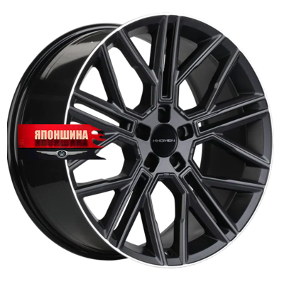 Диск литой KHOMEN WHEELS KHW2101 9,5J21 PCD5*120 ET49 DIA72,6 BLACK MATT MR (WHS505569)