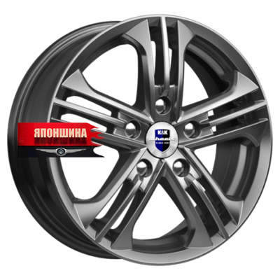 Диск литой K&K TRINITY-ОРИГИНАЛ 6J15 PCD5*114,3 ET46 DIA67,1 ДАРК ПЛАТИНУМ (WHS161761)