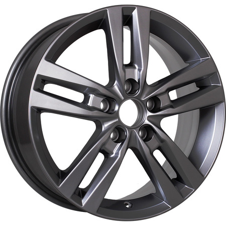 Диск литой K&K RASSVET 6,5J16 PCD5*100 ET38 DIA67,1 DARK PLATINUM (7255905)