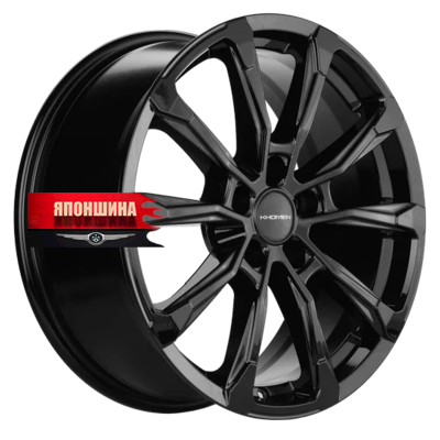 Диск литой KHOMEN WHEELS KHW1808 7,5J18 PCD5*114,3 ET50 DIA66,1 BLACK (WHS509311)