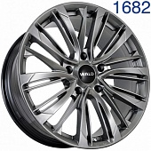 Диск литой KIPARDO KF67 9J21 PCD5*150 ET45 DIA110,1 HYPER BLACK (1682KF67)