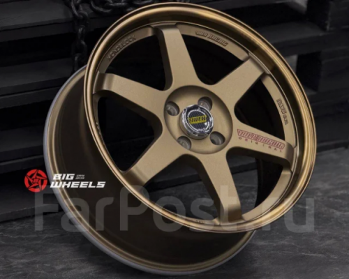 Диск литой REPLICA RAYS 7,5J17 PCD4*100 ET35 DIA73,1 Цвет (132453492)