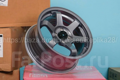 Диск литой REPLICA RAYS 7J15 PCD4*100 ET30 DIA73,1 Цвет (98284129)