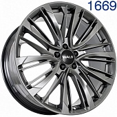 Диск литой KIPARDO KF67 9J21 PCD5*114,3 ET30 DIA60,1 HYPER BLACK (1669KF67)