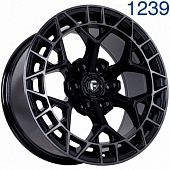 Диск литой FF Q2006 9J18 PCD6*139,7 ET20 DIA110,1 GLOSS BLACK TINTED (1239Q2006)