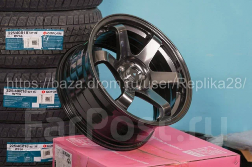 Диск литой REPLICA RAYS 8J17 PCD5*114,3 ET35 DIA73,1 Цвет (110450166)