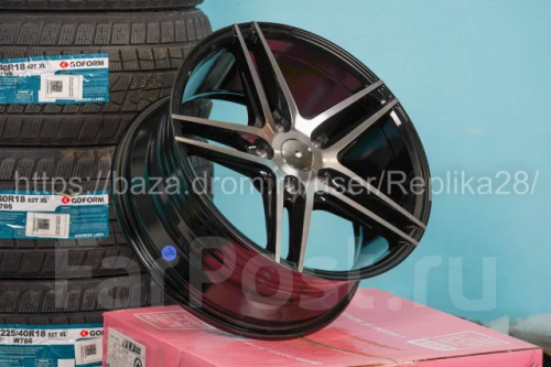 Диск литой REPLICA VOSSEN 7,5J17 PCD5*100 ET38 DIA73,1 Цвет (107338692)