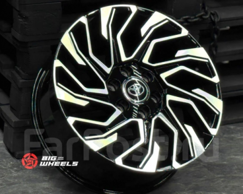 Диск литой REPLICA TOYOTA 8,5J20 PCD6*139,7 ET25 DIA106,1 Цвет (128247870)